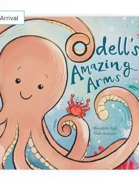 Jellycat Odell's Amazing Arms Book